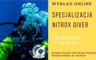 Wykład online – specjalizacja Nitrox Diver